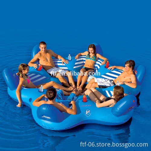 Pool 6 Person Lounger